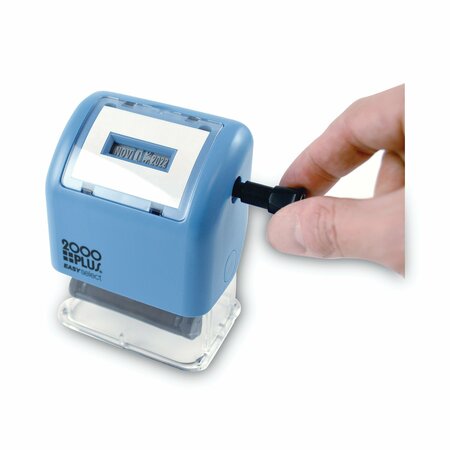 2000 Plus Easy Select Dater, Self-Inking, Black 011091